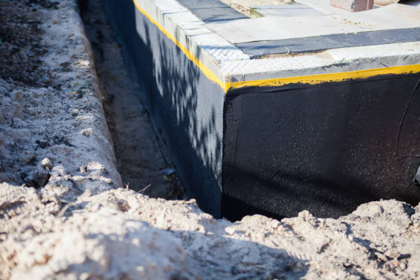 Professional Wet Basement Repair technician working in Pewamo, MI